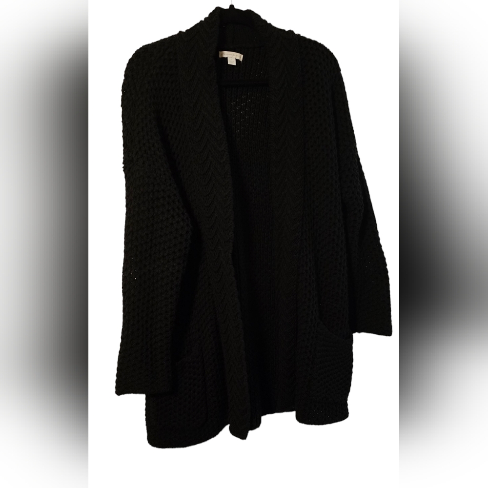 XL New York & Company black colored knitted sweater